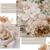 imageDintszyayue Black Comforter Set King Size 7 Pieces Pink Floral Bed in a Bag Complete Bedding Sets Elegant Flower Bed Set Comforter for All Season with Flat Sheet Fitted Sheets Pillowcases ampamp ShamsKhaki