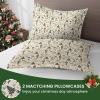 imageDintszyayue Green Christmas Duvet Cover Queen Size 3 Pieces Nutcracker Christmas Trees Reversible Comforter Cover with Zipper Closure New Year Holiday Bedding Set Decorative Not ComforterChristmas Tree