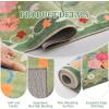 imageDintszyayue 8x10 Area Rugs for Living Room Non Slip Washable Stain Resistant Floral Rug for Bedroom Dining Room02green