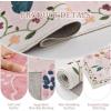 imageDintszyayue 8x10 Area Rugs for Living Room Non Slip Washable Stain Resistant Floral Rug for Bedroom Dining Room03light Pink