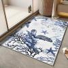 imageRunner Rug Non Slip 2x6 Coastal Area Rugs Washable Non Slip Stain Resistant Carpet for Hallway Laundry Room Bedroom Sea Horse04loggerhead Turtle