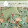 image:imageDintszyayue Quilt Queen Size Blue 3 Pieces Boho Floral Bedspread Bedding for Queen Size Bed Soft Lightweight Microfiber Coverlet Set for All Season Quilt with 2 PillowcasesGreen