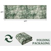 image:imageDintszyayue 2x6 Runner Rug Abstract Washable NonSlip Soft Area Rugs for Hallway Laundry Room Bedroom Green